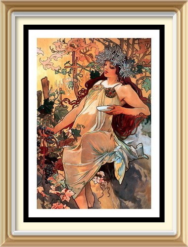 Alphonse mucha art nouveau - alphonse,