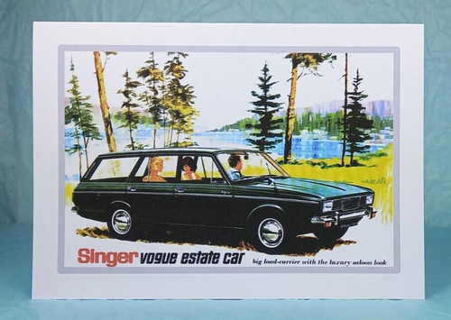 Singer vogue estate greeting - singer,