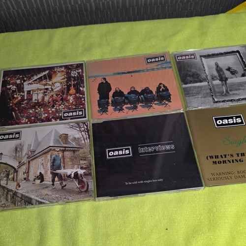 Oasis singles and 12 - 5,