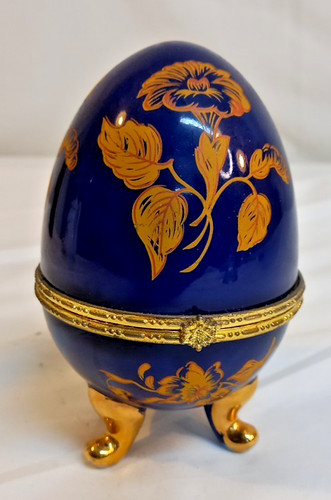 Ceramic decorative egg trinket - egg,