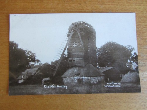 Aveley essex old postcard - aveley,,