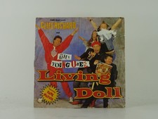 CLIFF RICHARD/THE YOUNG ONES LIVING DOLL (4) 2 Track 7" Single including Picture