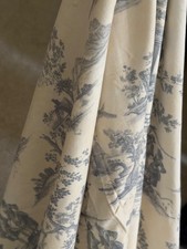 Zoffany vintage Reveillon fabric. 6.5 m total. 2 equal pieces. 100% cotton.