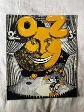 OZ MAGAZINE NUMBER 22 JULY 1969 MARTIN SHARP MICKEY MOUSE SMILING MOON COVER
