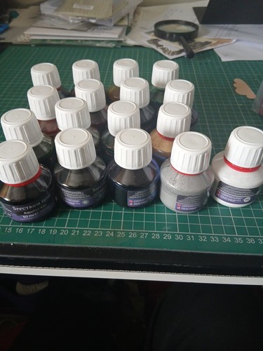 Spectrum noir aquatint inks - spectrum,