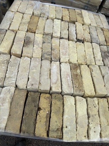 Reclaimed yellow stock bricks - yellow,