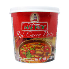 Mae Ploy Thai Red Curry Paste - 1kg