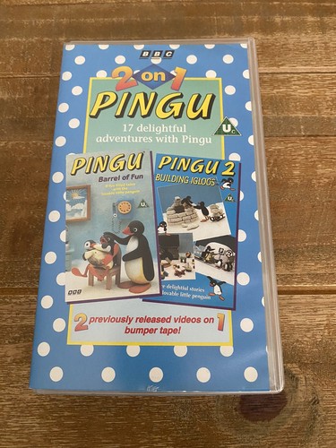 Pingu vhs video - pingu, on