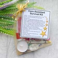 Care Assistant Survival Kit -  SECRET SANTA gift, Novelty Carer Gift
