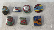 7 X  VINTAGE ENAMEL BUTLINS
