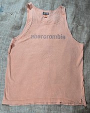 Vintage 90s Y2K Abercrombie & Fitch "Saltwater Distressed" Vest - Tank Top -
