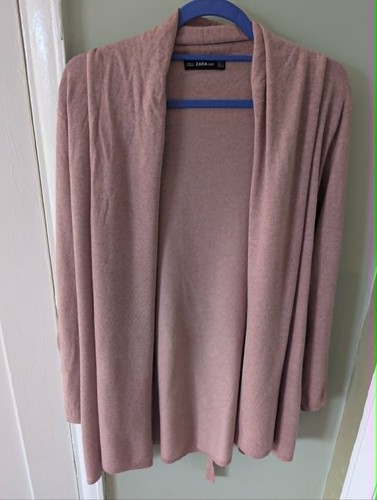 Zara knit pink - zara, cardigan