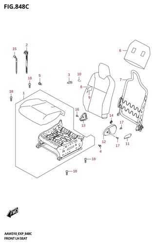 Suzuki genuine holder harness - genuine,