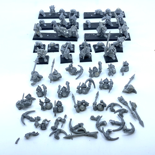 Night goblin warriors parts - night,