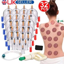32PCS Cupping Vacuum Massage Cups Set Therapy Health Acupuncture Suction Magnet