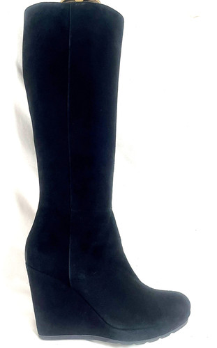Hobbs black suede platform - hobbs,