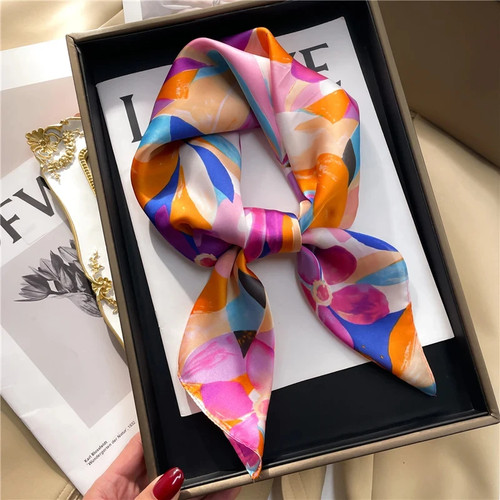 Women satin silk square - women's,