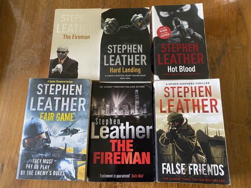 Stephen leather book - book, x
