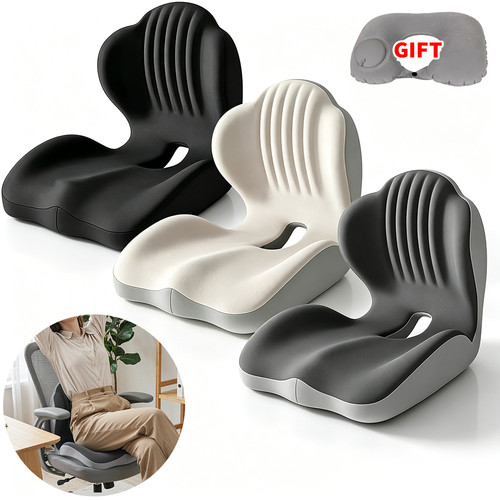 Ergonomic back and - 2-in-1, seat