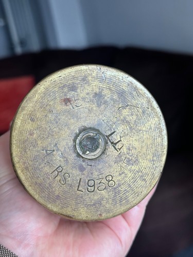 Antique brass trench art - antique,