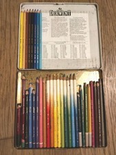 Pencils Conte A Paris Aquarelle Derwent Pastel Caran D'Ache Supracolor Othello