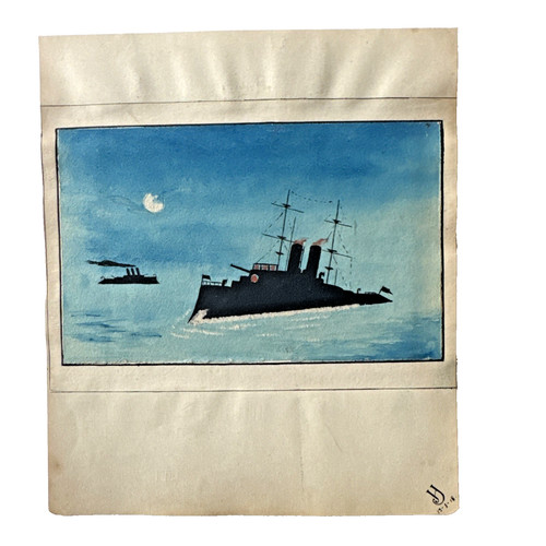 Ww1 original watercolour - ww1,