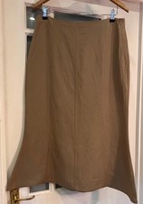 Zara Paneled Midi Skirt –