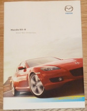 MAZDA RX8 COUPE BROCHURE 2004