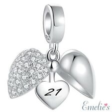 21st Birthday Charm Pendant