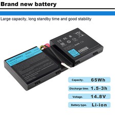 2F8K3 Battery For Alienware 17 18 17x M17X-R5 18x M18X-R3 0G33TT KJ2PX 0KJ2PX