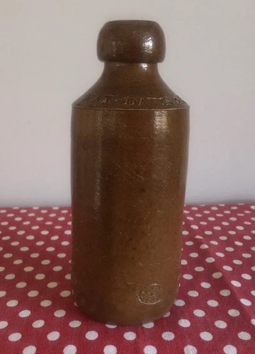 Antique stone bottle may davis - stone,