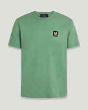 Belstaff T-Shirt Cotton Jersey Graph Green  BNWOT