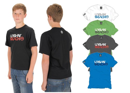 Boys urban beach branded logo - urban,