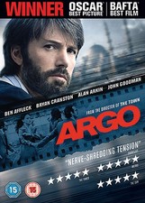 Argo DVD (2013) Taylor Schilling, Affleck (DIR) cert 15 FREE Shipping, Save £s