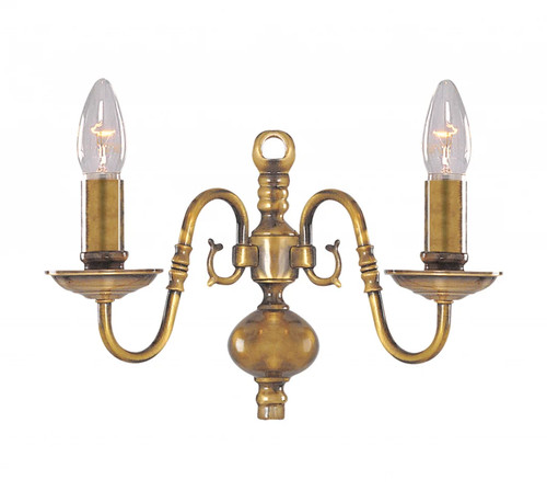 Wall light brass flemish - wall,