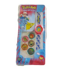 ZEON Pokemon Nintendo Pikachu Wrist Watch Vintage Retro 2000 Sealed New Pokémon 