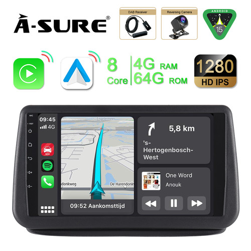 Dab core 64gb android 15 - 8-core,