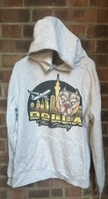 AS Colour Grey XL Bully Dog Graphic Hoodie Sweater Size Small 42” Chest Jumper