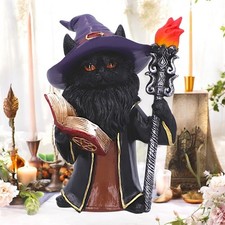 Wizarding Cat Figurine Mystic