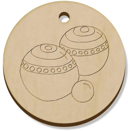 Lawn bowls wooden - 11,