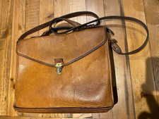 Tan Leather Mulberry Briefcase
