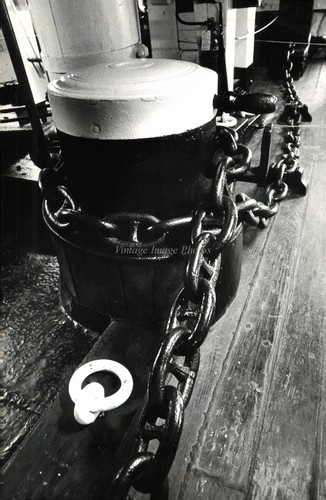 1973 boat bollard chain - 1973, on