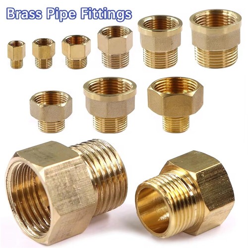 Brass reducer 2pcs bsp - brass, 1/8