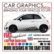 Wall Sticker Fiat 500 Abarth