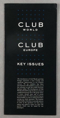 British airways club world - airways,
