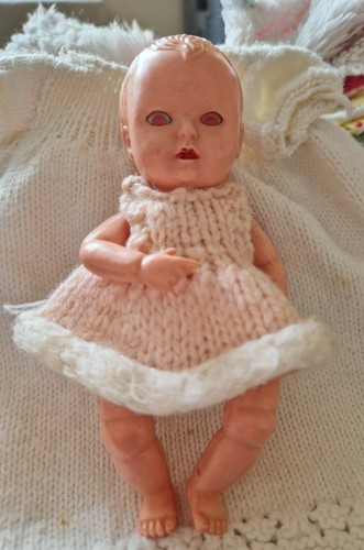 Rosebud baby doll vintage hard - rosebud,