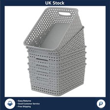 Stylish Grey Rattan Weave