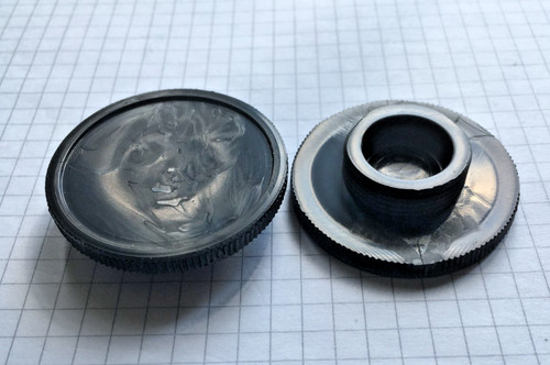 7034 pair plastic fork caps - plastic,
