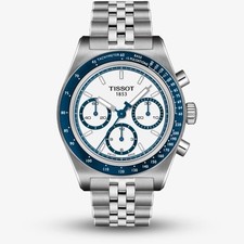 Tissot PR516 White Dial Blue