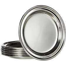 Drinks Coasters Table Set of 6 Metal Outdoor Wedding Pads Mats Coffee Cup Glass